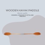 K009 Wooden Kayak Paddle 